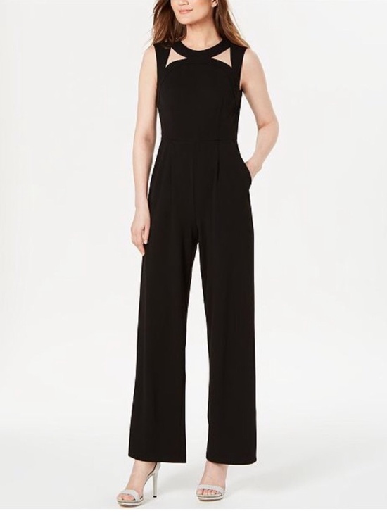 Calvin Klein Pants - Calvin Klein  Women's Black Sleeveless Jumpsuit